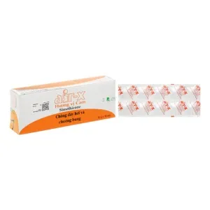 Air-X Cam Thái Lan 120mg - Viên Nhai Simethicone Chống Đầy Hơi, Chướng Bụng Nhanh Chóng